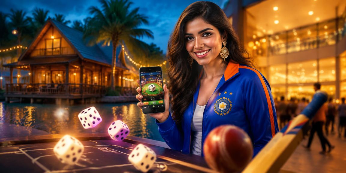 Excited player registering on mobile device for cricket betting